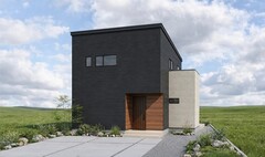 【予約不要】延床31坪 吹き抜けとシンプルな生活動線を叶えた二世帯住宅のメイン画像