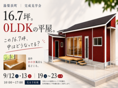 「好き」を詰め込んだ、ニーズ100％の家。 16.7坪の平屋｜完成見学会のメイン画像