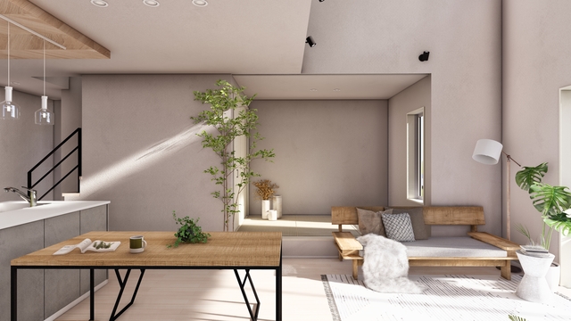 【天理市岩室町】前栽駅徒歩６分！！モデルハウス分譲中　分譲地は残り１区画の間取り画像