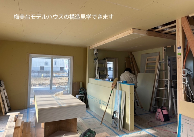 梅美台モデルハウス構造見学会＆分譲地商談会のメイン画像