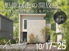 吹き抜けが生み出す想像以上の開放感。上質な暮らしを叶えるモデルハウス「Amber」のメイン画像