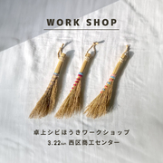 卓上シビほうきワークショップのメイン画像
