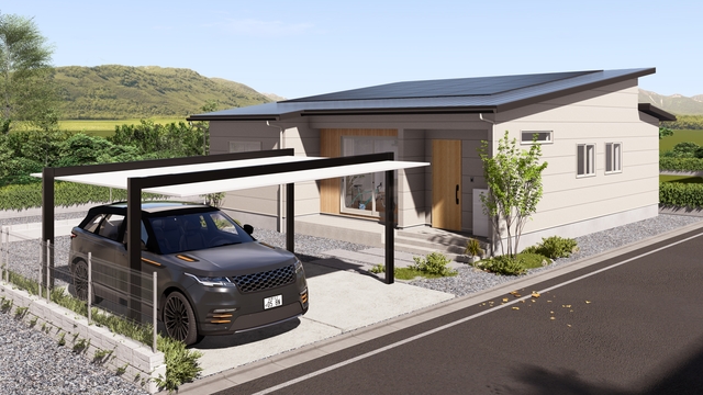 【津山市平福】土間から広がる、開放的な平屋の完成見学会のメイン画像