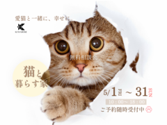 【猫と暮らす家】無料相談会のメイン画像