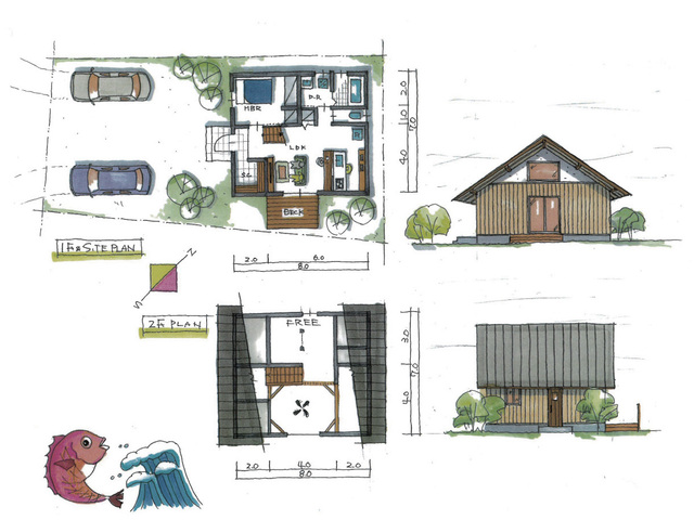 小さな平屋の相談会～終の住処探し編～【鶴丸城展示場】の間取り画像