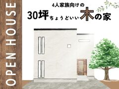 30坪 ちょうどいい「木」の家のメイン画像