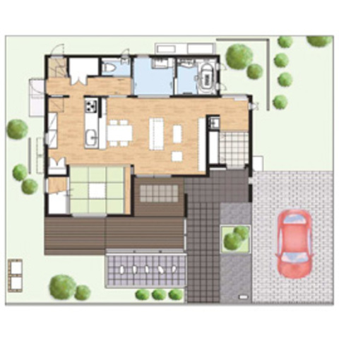 【東須恵】タイプの違うモデルハウスを同時に見学！【則貞】の間取り画像