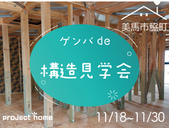 【美馬市脇町】スーパーウォールの家　構造見学会のメイン画像