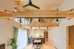 【中野市】子育て家族注目！＋αのロフトスペースが魅力的な平屋風２階建て住宅の見学会のメイン画像