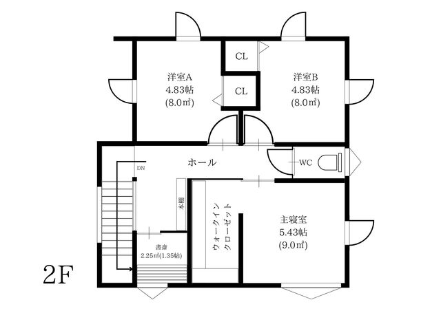 全国一斉見学会チラシの間取り画像