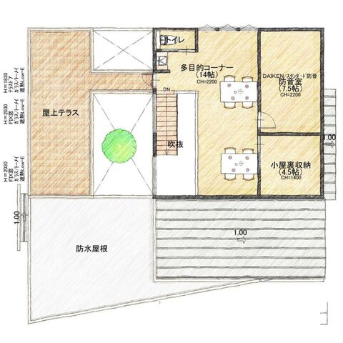 はじめての家づくり設計相談会|高松東展示場会場の間取り画像