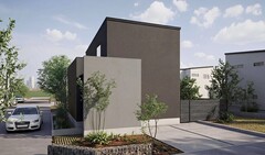 【予約不要】街並みに映えるファサードとプライベートガーデンの住まいのメイン画像