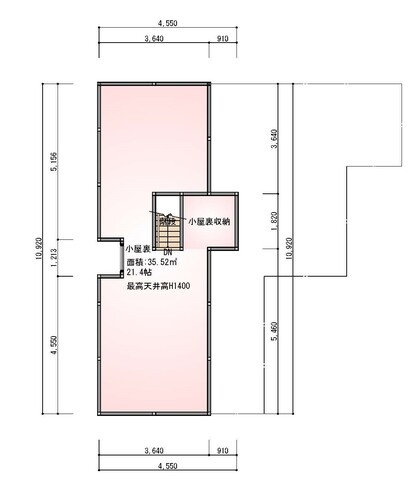 【エアコン一台で家中まるごと涼しい！】市原市山木 平屋モデルハウスの間取り画像