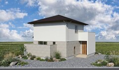 【予約不要】広いLDKと中庭がつながる、カフェ風インテリアの住まいのメイン画像