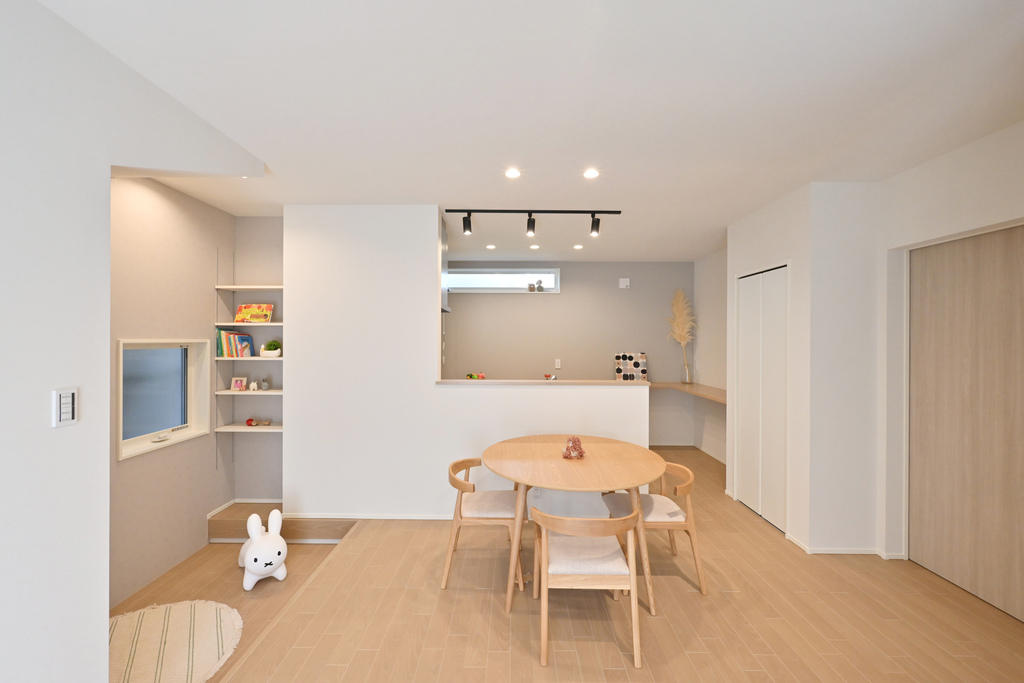 《岡山市北区平田128》『たっぷり収納＆小屋裏のある家』提案住宅（建売）オープンハウス