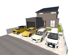 広島市佐伯区会場　〈住まいの勉強会〉インナーガレージ付きハウス 完成見学会のメイン画像
