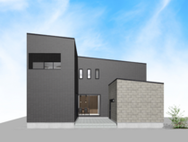 【愛知県】中庭とつながるコの字型の家のメイン画像