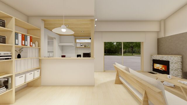 舞鶴市佐波賀にて完成見学会のメイン画像