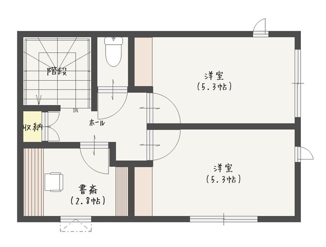 〚OPEN HOUSE〛子育てを楽しむ省エネでオシャレな暮らしの間取り画像
