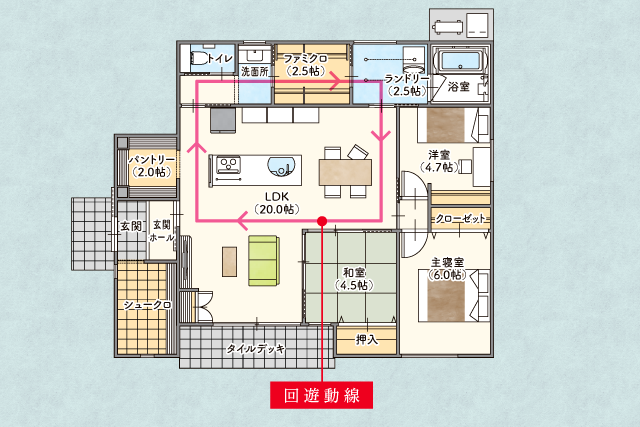 鳥栖市儀徳町西田 11/22~11/30 完成見学会の間取り画像