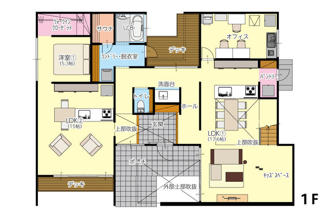 KAB住宅展示場・HP予約用ページの間取り画像