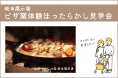 【限定企画】ピザ窯体験ほったらかし見学会@岐阜のメイン画像