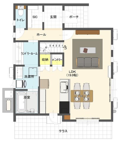  【梅美台】モデルオープンイベント【フードキッチンカー】の間取り画像