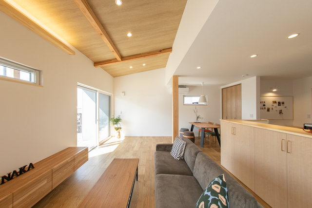 【4/25～5/1開催　山形市】勾配天井と風みちの木の家OPENHOUSEのメイン画像