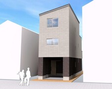 【墨田区】敷地約28坪　ビルドインガレージのある木造3階建てお家　完成見学会のメイン画像