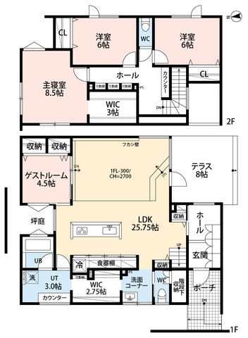 【予約リクエスト】旭川東光モデルハウス2026の間取り画像