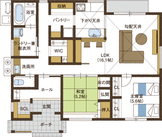 舞鶴市佐波賀にて完成見学会のメイン画像