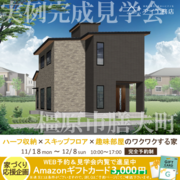 橿原第二展示場　橿原市膳夫町　完成見学会のメイン画像