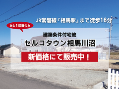 【分譲情報】セルコタウン相馬川沼のメイン画像