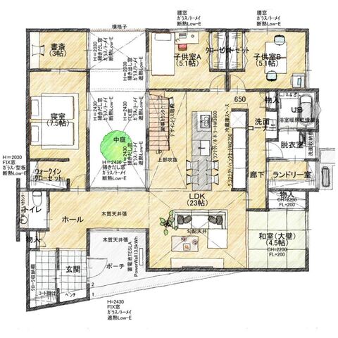8/30(日)まで｜三木町・さぬき市・東かがわ市限定 モニターハウスオーナー募集の間取り画像
