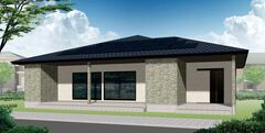 和歌山展示場　〈住まいの勉強会〉【平屋】リビングとつながる広いテラスのある家 オーナー様邸見学会のメイン画像