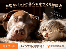 大切なペットと暮らす家づくり相談会のメイン画像