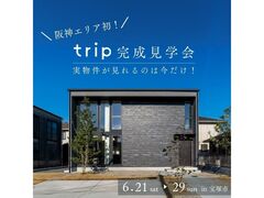 阪神エリア初！北欧デザイン住宅"trip"完成見学会のメイン画像