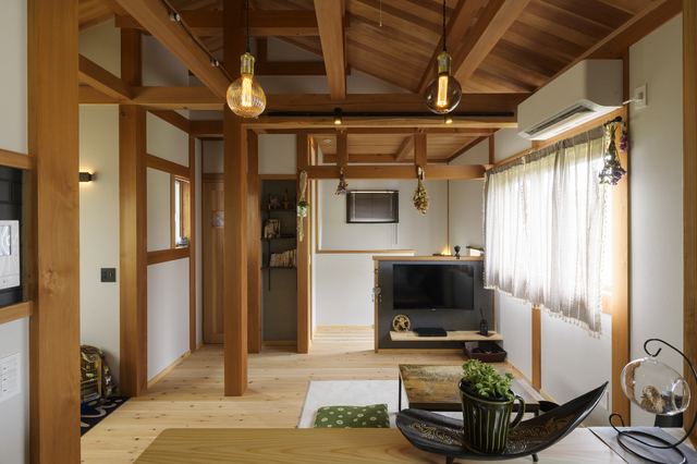 【日沢の家】オーナー様邸完成見学会~自然体で暮らせる、木を感じるちいさな住まい~の間取り画像