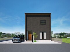 丸亀市津森町｜収納力とデザイン性を兼ね備えたナチュラルモダンな家のメイン画像