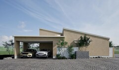 【予約不要】GX志向型×ノイズレスな美しさを備えた平屋のガレージハウスのメイン画像