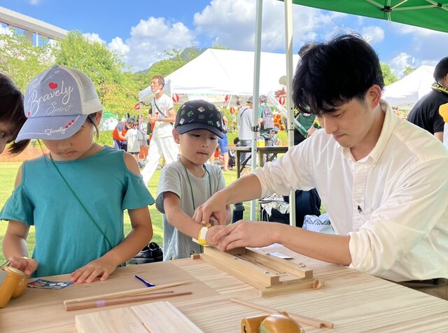 【秋のひだまりフェス】マイ箸づくりワークショップのメイン画像