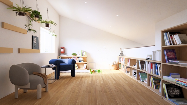 家族の時間が広がる、  開放的でのびやかな住まい【鏡野町香々美】のメイン画像