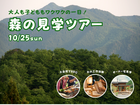 【森の見学ツアー】大人も子どももワクワクの一日！のメイン画像