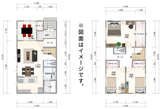 見学会ファイナル！【烏森】低価格×高性能×デザイン 床下浸水しない建売住宅の間取り画像