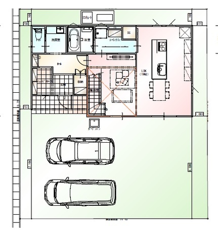 【会津若松市新横町】全館空調搭載モデルハウス 販売会開催♪　の間取り画像