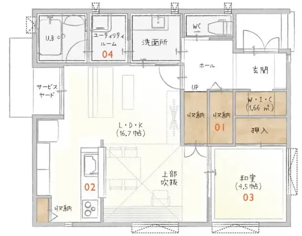 【迷ったらまずはココ！】アイフルホーム大阪大東店モデルハウス 見学会※来場特典有！の間取り画像