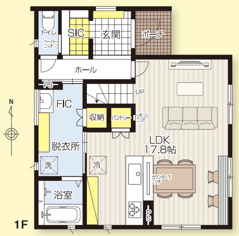 たつの市中村Ⅲ-7　モデルハウスオープン　3月14日(土)～の間取り画像