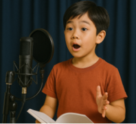 奈良第二展示場　声優体験のメイン画像