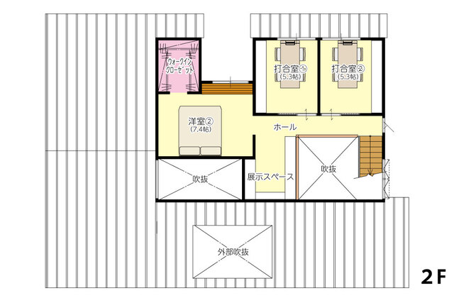 KAB住宅展示場・HP予約用ページの間取り画像