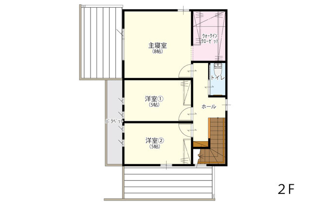 【宇土市入地・ニュータウン内】5号地モデルハウス　見学予約フォームの間取り画像